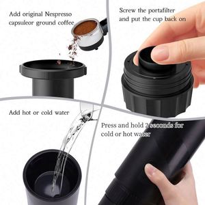 Portable Electric <b>Espresso</b> Maker USB-C Car Travel Coffee Maker Portable Coffee Machine for Camping, - Product Image 5