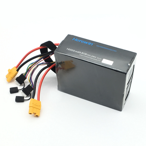 AI UAV Drone 16000mAh 6S * <span class=keywords><strong>2</strong></span> Drone batería Lifepo4 Spray agrícola LIPO 22,<span class=keywords><strong>2</strong></span> V 6s16ah Herewin LFP AI UAV Drone batería avión - Product Image 5