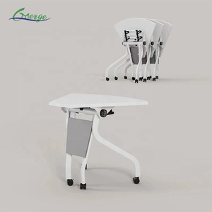 Muebles de Oficina Extensibles y Plegables de Estilo Moderno Glory Merge - Escritorio de Capacitación con Ruedas, Mesa Extraíble para Conferencias y Hoteles, ISO9001 - Product Image 4