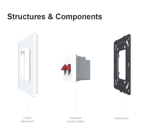 <span class=keywords><strong>Prise</strong></span> murale audio LIVOLO standard britannique 86*86mm 2 modules avec support, borne haut-parleur Hi-Fi premium pour home cinéma et systèmes audio - Product Image 5