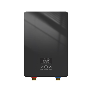 Calentador de Agua Eléctrico Instantáneo Inteligente de 220V y 5500W, sin Tanque, con Pantalla Táctil, Carcasa de Plástico, Manual en Inglés, para Uso en Autocaravanas - Product Image 1