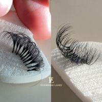 Cils en cachemire doux noir mat 0.03 0.05 0.07mm Volume russe cils 0.10 0.15 0.18 0.20 Extensions de cils individuels classiques