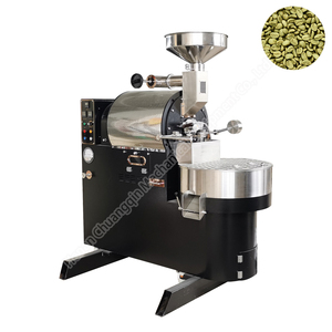 Machine de torréfaction de grain de café de PLC de torréfacteur du refroidisseur 10kg - Product Image 2