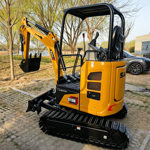 SANY SY18U – Nouvelle pelle sur chenilles ultra-compacte avec flèche à oscillation latérale pour travaux de terrassement - Product Image 3