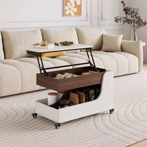 <span class=keywords><strong>Table</strong></span> <span class=keywords><strong>Basse</strong></span> <span class=keywords><strong>Relevable</strong></span> Ajustable Gain de Place, Meilleure Vente, Personnalisée en Gros, pour Salon Simple - Product Image 1