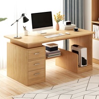 Meubles de bureau à domicile modernes Bureau d'ordinateur en bois Bureaux du personnel Table de bureau