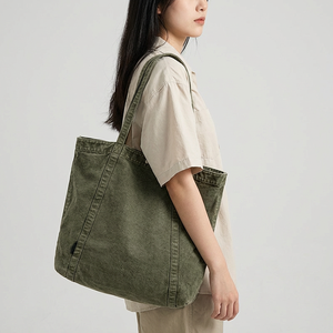 fourre-tout personnalisés en OEM 2025 Nouvelle marque pour dames Grande capacité Sacs fourre-tout en cuir vintage pour femmes - Product Image 2