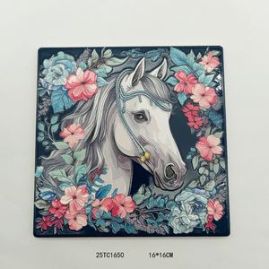 Posavasos de Cerámica Personalizados al por Mayor con su Propio Logotipo para Bebidas, Recuerdo de Viaje, Accesorios de Decoración de Mesa - Product Image 2