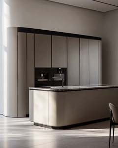 Gabinetes de Acero Inoxidable de Lujo, Gabinetes de Cocina Personalizados de Alta Gama, Gabinete de Almacenamiento para Cocina, Gabinete para Toda la Casa - Product Image 3