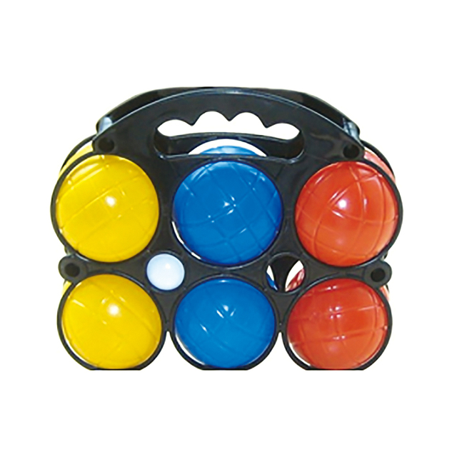 70-72mm Professional 6 Pcs Plastic Boules Outdoor Toy Balls Ball Set Boccia Game Set Petanque Bocce Ball Set