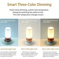 Douilles de lampe en aluminium E14/E27, LED SMD 2835, lumière froide/chaude, ampoules LED résidentielles AC en forme de maïs, compatibles avec les lustres, lampes murales, lampes de table, etc.
