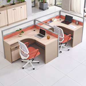 Ofis masası iş istasyonu masası çağrı merkezi kabinleri Modern ofis mobilyası - Product Image 3