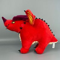HY198-Peluche de dessin animé en peluche, donjons et dragons, poupée en peluche