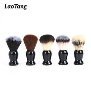 Pennello da <span class=keywords><strong>Barba</strong></span> con Etichetta Privata Laotang, Regalo per <span class=keywords><strong>Uomo</strong></span>, Setole Sintetiche Morbide, Manico in ABS per <span class=keywords><strong>Rasatura</strong></span> con Sapone - Product Image 1