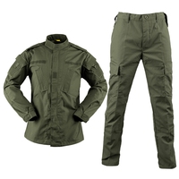 Ensemble veste et pantalon camouflage ACU personnalisé pour adulte, entraînement en plein air, polyester/coton, automne, respirant, livraison rapide