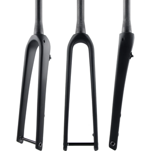 <span class=keywords><strong>Fourche</strong></span> de vélo de route 700C Gravel Full Carbon Fiber <span class=keywords><strong>Cyclocross</strong></span> Travel Flat Disc Brake Thru Axle Front Fourches - Product Image 2