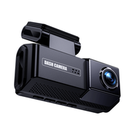 Caméra de tableau de bord de voiture à double objectif 4K + 2K UHD, WiFi, ADAS, capteur G, enregistrement en boucle, écran de 3,69 pouces, enregistreur DVR pour voiture