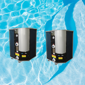 Pompe à chaleur pour piscine enterrée, chauffe-eau intelligent à source d'air avec échangeur de chaleur en titane, électrique, pour hôtel et usage domestique en extérieur - Product Image 1