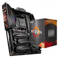 Carte mère MSI MEG X570 GODLIKE d'occasion, carte mère de jeu AMD AM4, prend en charge les processeurs AMD Ryzen de 2e et 3e génération