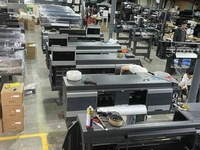 Nouvelle usine jet d'encre A1 A2 A3 2/3 pièces rouleau or argent AB Film Uv Machine d'impression UV Dtf cristal autocollant imprimante avec plastifieuse