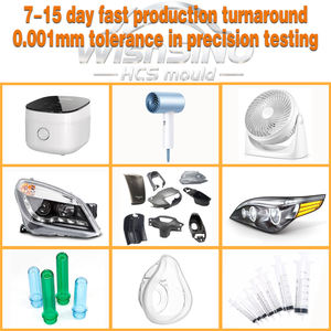 เครื่องทำความสะอาดฟันปลอมอัลตราโซนิกความแม่นยำสูง โครงสร้างพลาสติก ผลิตด้วยกระบวนการฉีดพลาสติก ออกแบบตามสั่ง ODM OEM โรงงานโดยตรง - Product Image 4