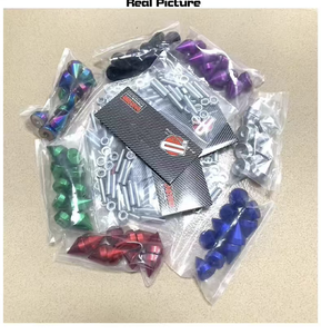 10 Piezas Tornillos de Perno de Alta Resistencia M6 de Aleación de Aluminio Multicolor para Marco de Matrícula de Coche, Motocicleta y Parachoques - Product Image 4