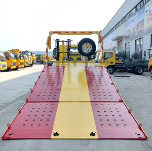 Camión de Remolque con Plataforma Plana de 4.5 Toneladas 4x2, Remolque Ligero con Bandeja Inclinable para <span class=keywords><strong>2</strong></span> Autos, para Rescate en Carretera - Product Image 5