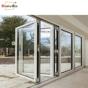 <span class=keywords><strong>Prix</strong></span> de gros personnalisé extérieur UPVC plastique accordéon portes pliantes cloison verre <span class=keywords><strong>PVC</strong></span> <span class=keywords><strong>porte</strong></span> coulissante pliante - Product Image 1