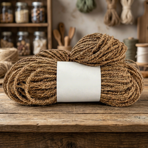 Cuerda de Yute Trenzada Gruesa Hecha a Mano, Fibra Natural Ecológica para Decoración del Hogar, Forma Circular - Product Image 2