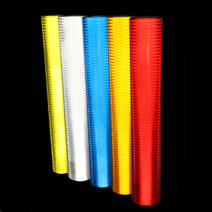 Tấm phản quang lăng kính cường độ cao Kích thước 1.22m * 45.7m/cuộn giấy chứng nhận CE Màu Trắng Đỏ Vàng - Product Image 3