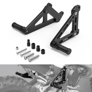 NICECNC Repose-pieds passager en aluminium pour moto, ensemble de supports pour <span class=keywords><strong>KTM</strong></span> 125 250 <span class=keywords><strong>350</strong></span> 450 XC SX <span class=keywords><strong>XCF</strong></span> SXF 2023 2024 <span class=keywords><strong>2025</strong></span> - Product Image 1