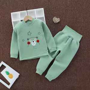 Compre Directamente del Fabricante en China, Conjunto de Pijamas de Manga Larga con Dibujos Animados para Bebés y Niños, Estilo Casual - Product Image 3
