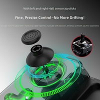 Manette de jeu sans fil D7, contrôleur à détection de mouvement six axes, connexion directe Five Zero pour Android IOS, jeu sans batterie