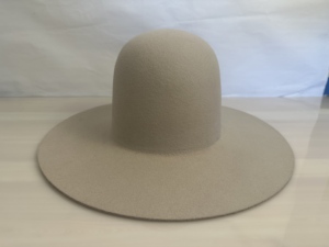 VW2582 Chapeaux Fedora australiens à large bord faits à la main en gros personnalisés 100% laine Couronne ouverte bloquée - Product Image 3