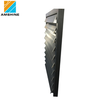 Pare-soleil pour fenêtres, volets en aluminium, portes à persiennes verticales, façade, système de persiennes amovibles, écran pare-soleil