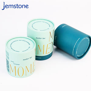 Logotipo impreso personalizado fábrica al por mayor caja cilíndrica de cartón impresa personalizada embalaje de tubo de papel - Product Image 5