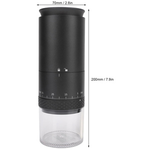 Molinillo de Café Automático Mini con 38 Niveles de Ajuste, Molinillo de Granos de Café Digital Inteligente para Viajes - Product Image 3