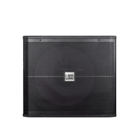 Enceintes de monitoring stéréo passives 2 voies SRX715S 15 pouces 8 Ohm AC, boîtier plastique et métal, 500W, pour écoutes inversées, fêtes, extérieur et scène