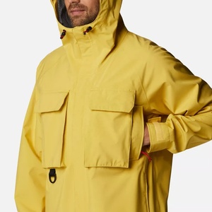 Vente en gros vestes imperméables pour hommes pour la randonnée veste épaisse en polaire à manches longues vêtements d'hiver pour hommes avec capuche - Product Image 3