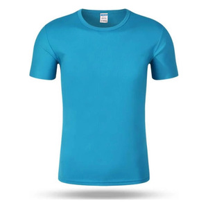 Camiseta de Secado Rápido de Seda de Hielo, 160g, Poliéster, Color Sólido, Manga Corta, Ropa de Trabajo, Ropa Informal - Product Image 2