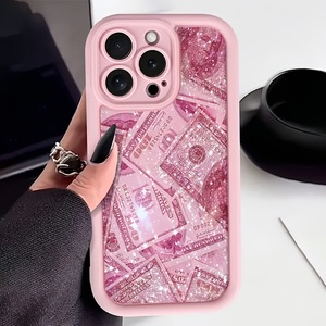 Élégant nouveau étui de téléphone brillant à paillettes roses pour <span class=keywords><strong>iphone</strong></span> 17 16 15 14 <span class=keywords><strong>Pro</strong></span> <span class=keywords><strong>Max</strong></span> 13 <span class=keywords><strong>12</strong></span> <span class=keywords><strong>Coque</strong></span> de téléphone design - Product Image 1