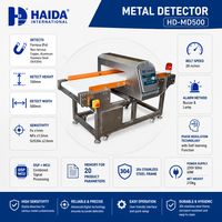 Détecteur de métaux pour convoyeur, machine de détection de métaux pour l'industrie alimentaire, Fe 1 mm, NFe 1,5 mm, SUS304 2 mm, acier inoxydable 304