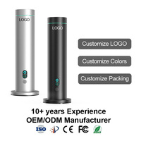 Machine de diffuseur d'arôme de qualité commerciale à texture métallique de luxe, marketing de parfum sans eau électrique pour les magasins de détail et les hôtels