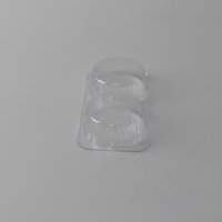 Custom Macaron cioccolato trasparente scatola di imballaggio in plastica per animali domestici vassoio Blaster monouso a conchiglia per specifiche alimentari personalizzate