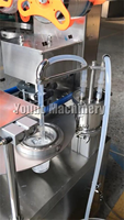 Machine de scellage de gobelets en plastique entièrement automatique, scelleuse de gobelets à grande vitesse pour gobelets en plastique et en papier