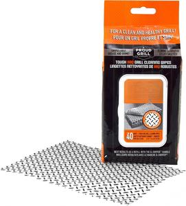 Toallitas para Barbacoa Extra Suaves con Gran Poder de Limpieza, Eliminan Grasa, Aceite y Suciedad, para Limpiar Parrillas y Hornos, Toallitas Desechables para Barbacoa, Húmedas, Ideales para Viajes - Product Image 4