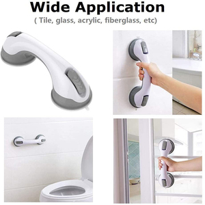 Vente en gros, populaire : 1 ou 2 pièces, Barre d'appui de sécurité pour toilettes et salle de bain, avec ventouse à vide - Product Image 6