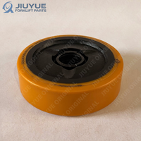 Nouvelle roue de charge robuste en PU 330*100-73mm avec roulement à billes et roulement à rouleaux pour la série CROWN ESR, usage commercial, référence 816357