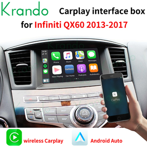 Krando Carplay Interface para Infiniti Série Carro Sem Fio Android Auto Decodificador Plug and Play Atualização Multimídia Carro - Product Image 5