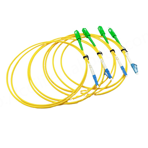 สายแพทช์ใยแก้วนำแสง SC/APC-LC/UPC FTTH 3.0มม. สายเคเบิล Simplex SM LSZH APC-SC APC สำหรับใช้เครือข่าย - Product Image 1
